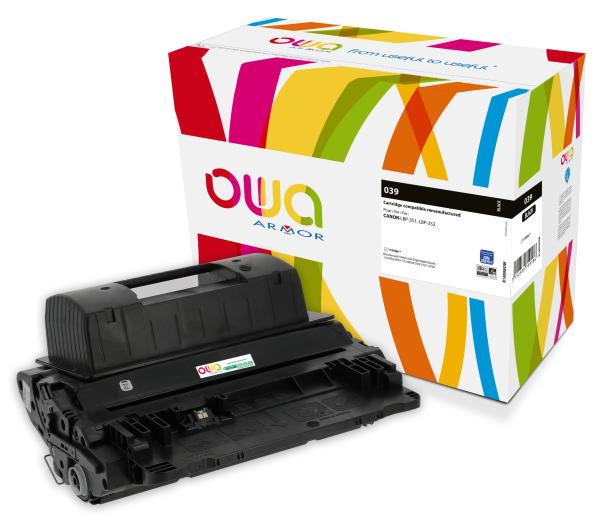 OWA Armor toner pre CANON LBP-351,  LBP-352,  11.000 str.,  com. s 039 BK (0287C001) čierna/ čierna