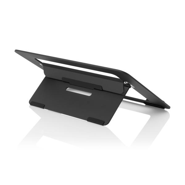 EVOLVEO TopLift, hliníkový podstavec pod notebook, čierny 