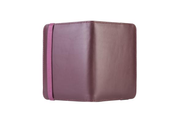 C-TECH PROTECT puzdro z pravej kože pre 6" zariadenie, RLC-02, bordó (Onyx Boox Go 6 a Poke 5) 