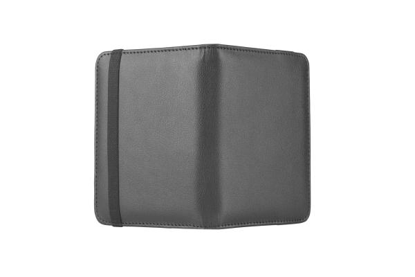 C-TECH PROTECT púzdro z pravej kože pre 6" zariadenie, RLC-02, čierne (Onyx Boox Go 6 a Poke 5) 