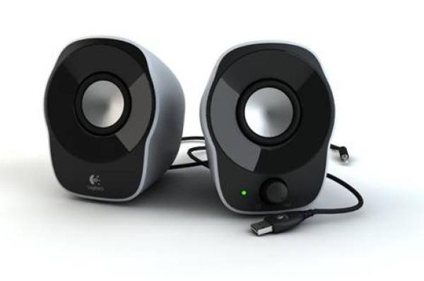 Logitech 2.0 Stereo Speakers Z120, 1.2W RMS, USB