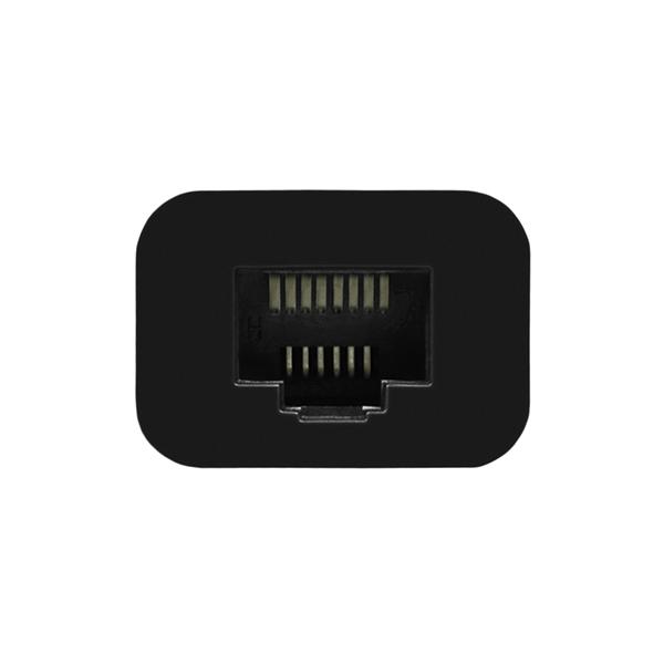 AXAGON ADE-SRC, USB-C 3.2 Gen 1 - Gigabit Ethernet sieťová karta, auto inštal, čierna 