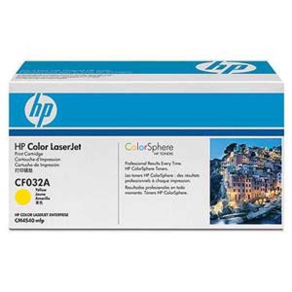 HP Color LaserJet CF032A Yellow Print Cartridge