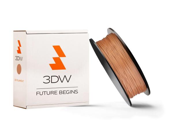 3DW - ABS filament 1, 75 mm bronzová, 0, 5 kg, tlač 220-250 ° C