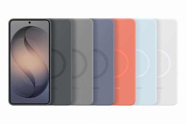 Samsung Silikónový kryt s magnetom S26+ Gray 