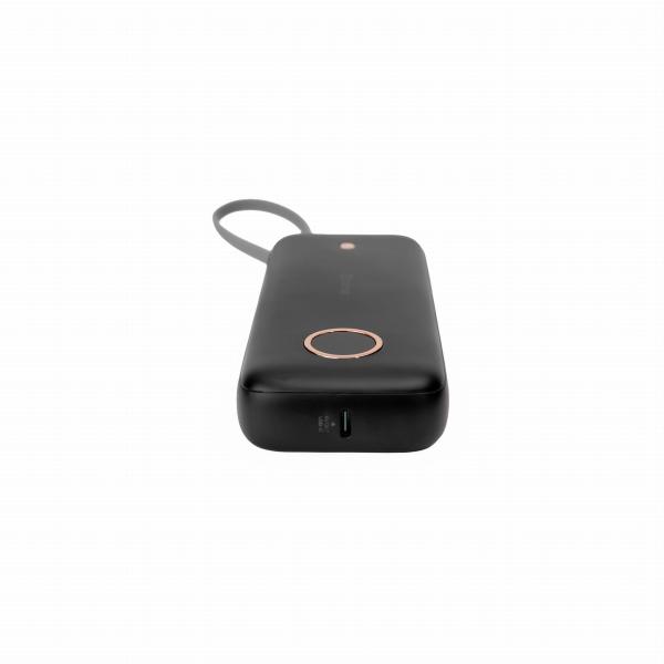 Platinet Powerbanka 20000 mAh 70W Power Delivery, 1xUSB-C, 1xUSB-A, kábel USB-C 1m, čierna 