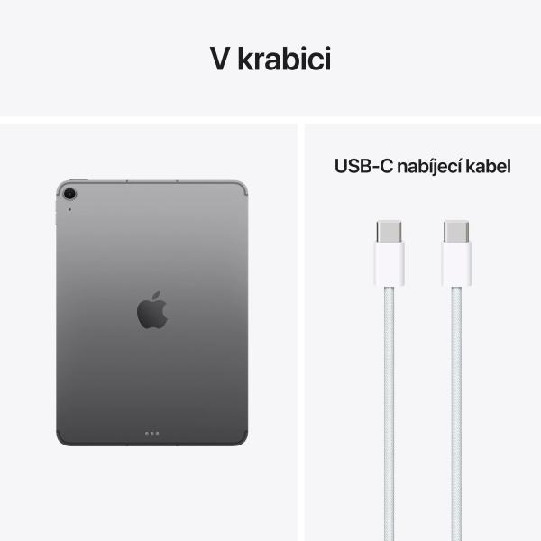 Apple iPad Air 11"/ (M4) Wi-Fi + Cellular/ 11"/ 2360x1640/ 12GB/ 128GB/ iPadOS26/ Space Grey 