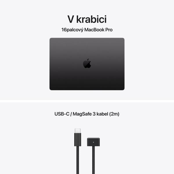 Apple MacBook Pro 16"/ M5 Pro/ 16, 2"/ 3456x2234/ 48GB/ 1TB/ M5 Pro/ Tahoe/ Space Black/ 1R 