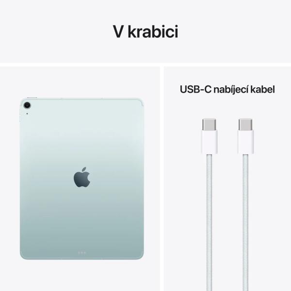 Apple iPad Air 13" (M4) - 2026/ Wi-Fi + Cellular/ 13"/ 2732x2048/ 12GB/ 1TB/ iPadOS26/ Blue 