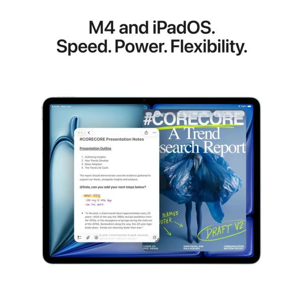 Apple iPad Air 13" (M4) - 2026/ Wi-Fi + Cellular/ 13"/ 2732x2048/ 12GB/ 512GB/ iPadOS26/ Starlight 