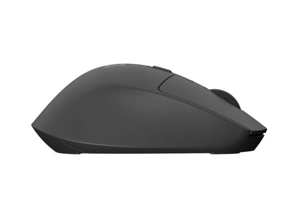 Myš bezdrôtová Natec KITE/ Kancelárska/ Blue Sense/ Pre pravákov/ 4 000 DPI/ USB+BT/ Čierna 