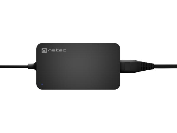 Nabíjačka Natec GRAYLING GAN USB-C 65W pre notebooky, tablety, smartfóny 