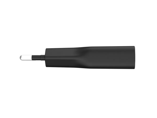 Univerzálna USB nabíjačka Natec RIBERA GaN SLIM, 20 W, 1X USB-A + 1X USB-C, Čierna 
