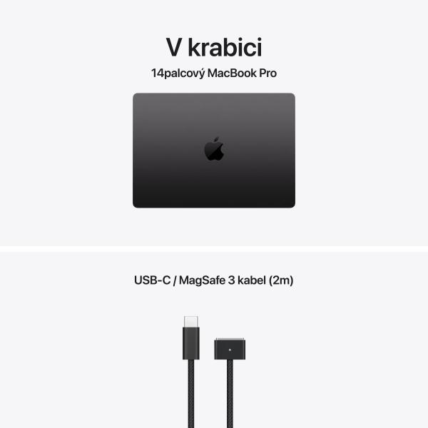 Apple MacBook Pro 14"/ M5 Pro/ 14, 2"/ 3024x1964/ 24GB/ 2TB/ M5 Pro/ Tahoe/ Space Black/ 1R 