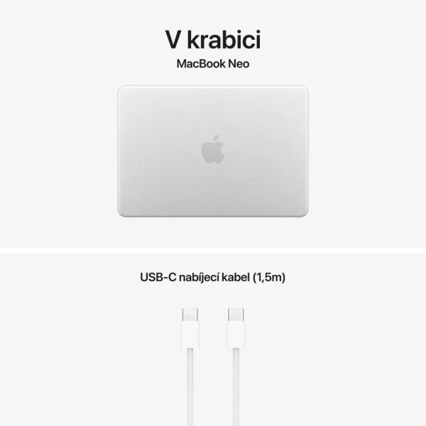 MacBook Neo 13" A18P 6C CPU/ 5C GPU/ 8G/ 512/ CZ/ SLV 
