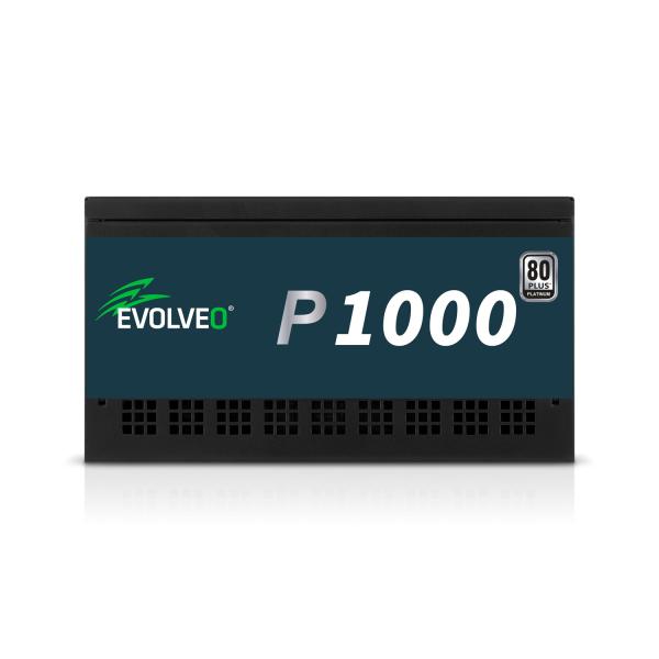 EVOLVEO P1000, 1000W/ ATX 3.1/ 80+ PLATINUM/  