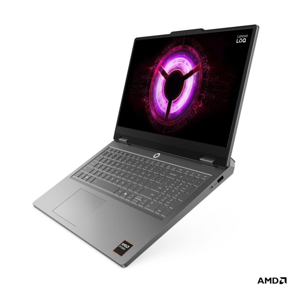 Lenovo LOQ Essential/ 15ARP11/ R7-170/ 15, 6"/ FHD/ 16GB/ 512GB/ RTX 5050/ bez OS/ Gray/ 2R 