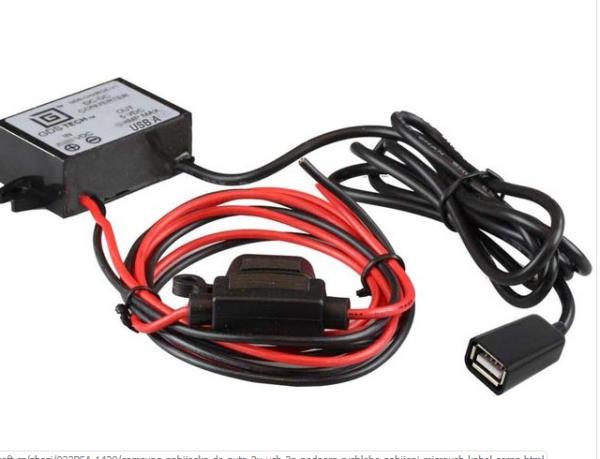 RAM Mounts GDS 8-40 VDC IN 5-9 VDC Step Down USB A FEMALE CHARGER