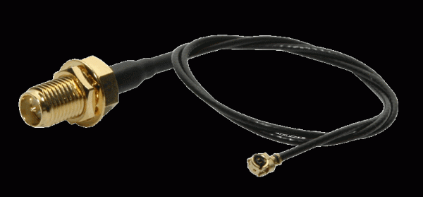 W-star Pigtail MHF4 (IPEX4, MHF IV ) RSMA/ F, kabel 1, 13mm, 20cm, WSMHF4-RSMA