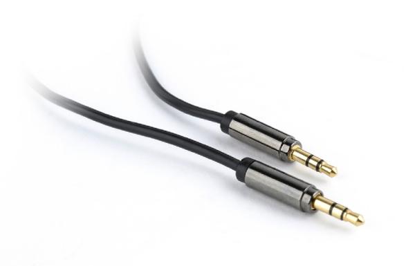 CABLEXPERT prípojný jack 3, 5mm M/ M, pozla., 1m