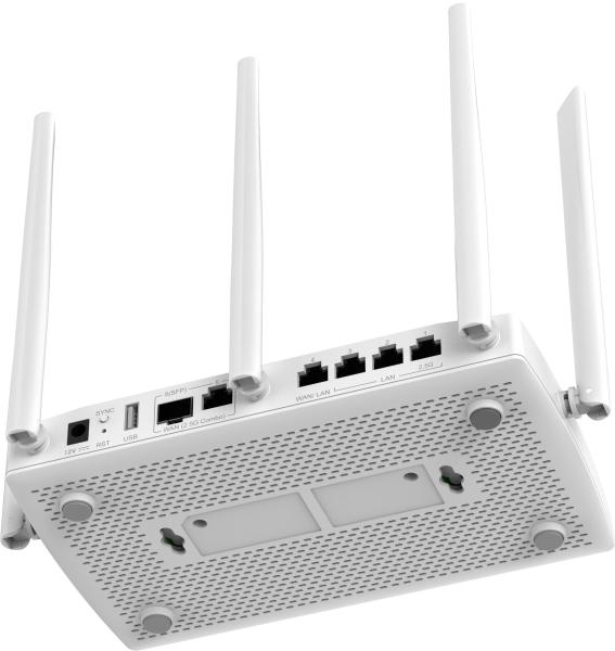 Grandstream GWN7062 Wi-Fi 6 router, 1× 2.5G Combo SFP/ RJ45 WAN, 1× 1G WAN/ LAN, 1× 2.5G LAN, 2× 1G LA 