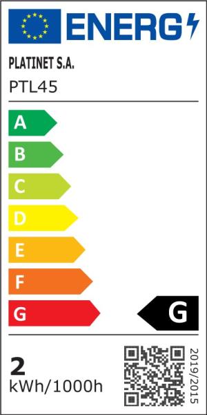 Platinet PTL45RGB stolná LED lampa stmievateľná, dotykové ovládanie, integrovaná batéria 1200mAh, čierny 