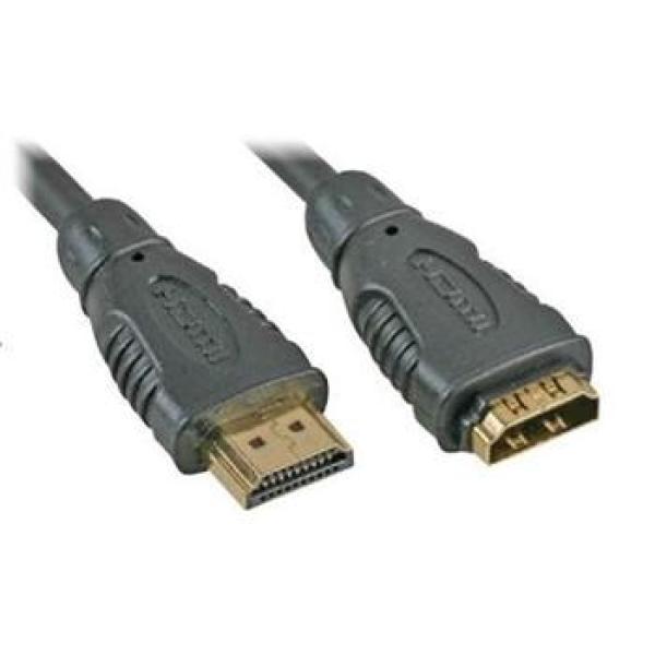PremiumCord prodlužovací kabel HDMI, M/ F, 1m