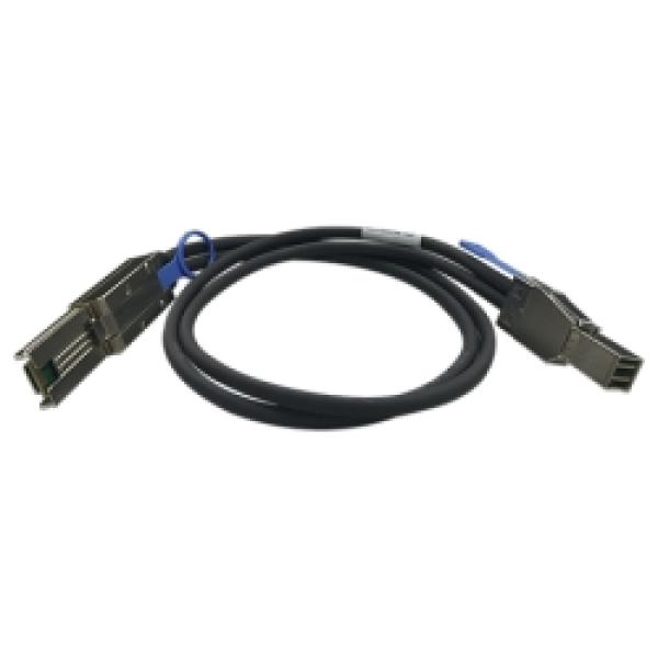 QNAP Mini SAS kábel (SFF-8644-8088), 1m