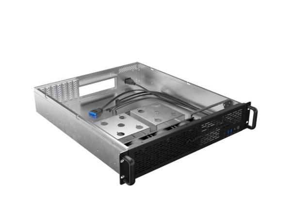 LANBERG SERVEROVÉ ŠASI PRO MONTÁŽ DO RACKU ATX 520/ 12 19"/ 2U 