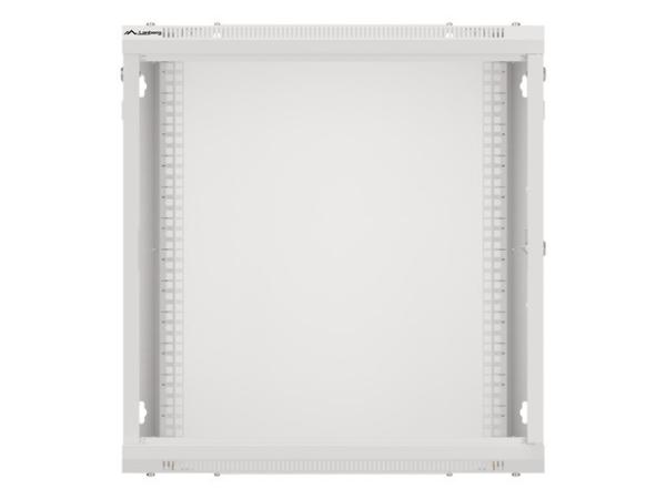 LANBERG RACKOVÁ SKRIŇA 19" NÁSTENNÁ 12U/ 600X450 PRO VLASTNÚ MONTÁŽ S KOVOVÝMI DVERAMI ŠEDÁ 