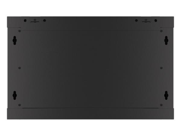 LANBERG RACKOVÁ SKRIŇA 19" PRO MONTÁŽ NA STENU 6U/ 600X450 PRO VLASTNÚ MONTÁŽ S KOVOVÝMI DVERMI ČIERNA 