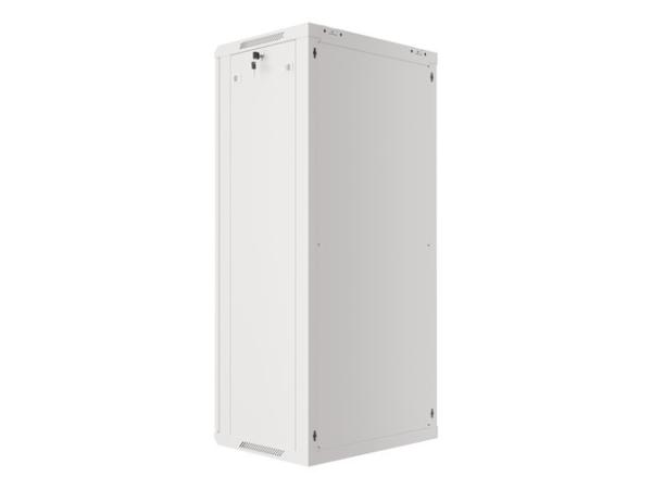 LANBERG RACKOVÁ SKRIŇA 19" NÁSTENNÁ 27U/ 600X450 (FLAT PACK) ŠEDÁ V2 