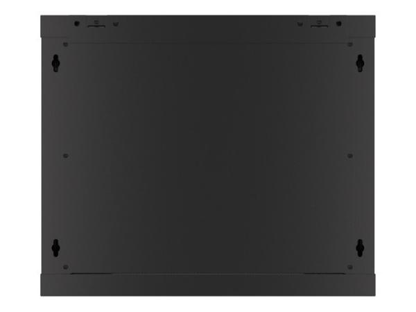 LANBERG RACKOVÁ SKRIŇA 19" PRO MONTÁŽ NA STENU 9U/ 600X600 PRO VLASTNÚ MONTÁŽ S KOVOVÝMI DVERAMI ČIERNA 