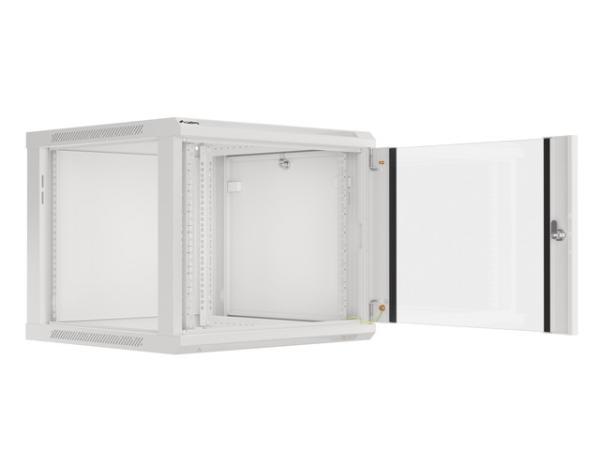 LANBERG RACKOVÁ SKRIŇA 19" PRO MONTÁŽ NA STENU 9U/ 600X600 (FLAT PACK) V2 ŠEDÁ 