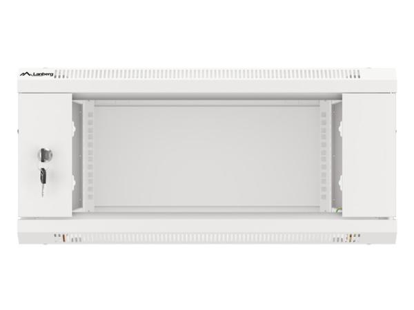 LANBERG RACKOVÁ SKRIŇA 19" PRO MONTÁŽ NA STENU 4U/ 600X600 (FLAT PACK) V2 ŠEDÁ 