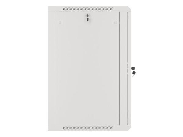 LANBERG 19" RACKOVÁ SKRIŇA PRO MONTÁŽ NA STENU 18U/ 600X600 (FLAT PACK) ŠEDÁ V2 