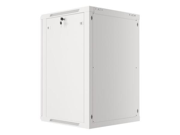 LANBERG 19" RACKOVÁ SKRIŇA PRO MONTÁŽ NA STENU 18U/ 600X600 (FLAT PACK) ŠEDÁ V2 