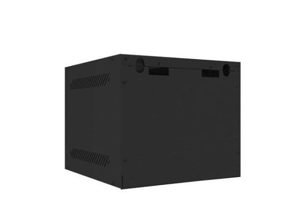 LANBERG RACKOVÁ SKRIŇA 10" NÁSTENNÁ 4U/ 280X310 PRO VLASTNÚ MONTÁŽ S KOVOVÝMI DVERAMI ČIERNA-FLAT PACK 