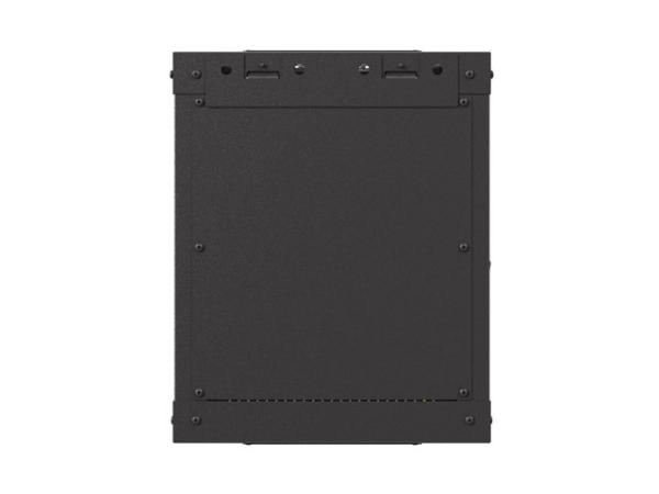 LANBERG RACKOVÁ SKRIŇA 10" PRO MONTÁŽ NA STENU 6U/ 300X300 (FLAT PACK) S PROSKLENÝMI DVERMI ČIERNA 