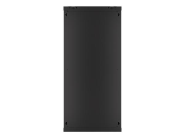 LANBERG 19" RACKOVÁ SKRIŇA PRO MONTÁŽ NA STENU 27U/ 600X600 (FLAT PACK) ČIERNA V2 