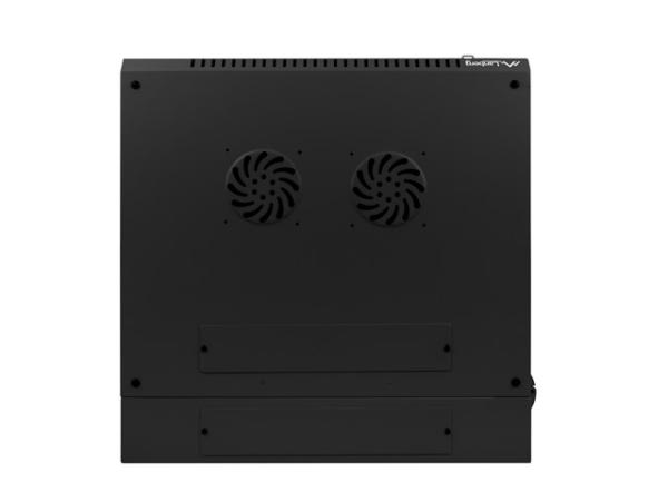 LANBERG RACKOVÁ SKRIŇA 19" DVOJDIELNA NÁSTENNÁ 6U/ 600X600 (FLAT PACK) ČIERNA 