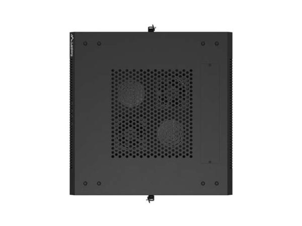 LANBERG 19" VOĽNE STOJÚCA RACKOVÁ SKRIŇA 32U/ 600X600 (FLAT PACK) S PRESKLENÝMI DVERAMI ČIERNA 