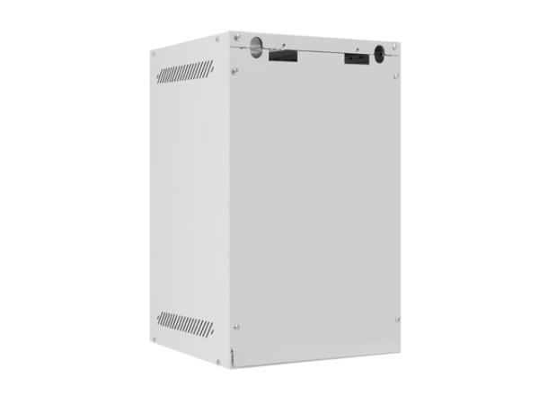 LANBERG RACKOVÁ SKRIŇA 10" NÁSTENNÁ 9U/ 280X310 (FLAT PACK) S PRESKLENÝMI DVERAMI ŠEDÁ 