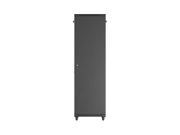LANBERG 19" VOĽNE STOJÚCA RACKOVÁ SKRIŇA 42U/ 600X800 (FLAT PACK) S PRESKLENÝMI DVERAMI ČIERNA 
