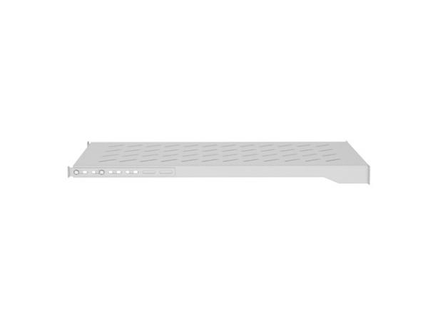 LANBERG POLICE PRO 19" SKRINE 1000MM ŠEDÁ (1U/ 483X700MM NOSNOSŤ DO 25KG, 4BODOVÁ MONTÁŽ) 