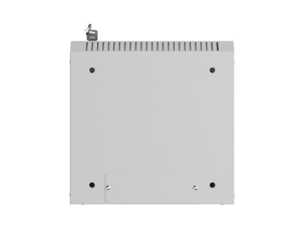 LANBERG RACKOVÁ SKRIŇA 10" NÁSTENNÁ 9U/ 300X300 (FLAT PACK) S PRESKLENÝMI DVERAMI ŠEDÁ 