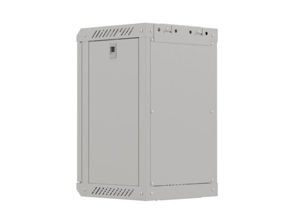 LANBERG RACKOVÁ SKRIŇA 10" NÁSTENNÁ 9U/ 300X300 (FLAT PACK) S PRESKLENÝMI DVERAMI ŠEDÁ 