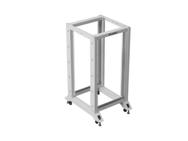 LANBERG OTVORENÝ RACK 19" 22U 600X800 ŠEDÝ 