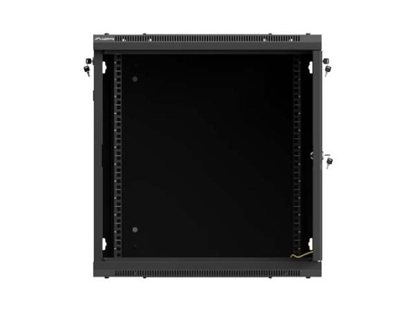 LANBERG NÁSTENNÁ INŠTALAČNÁ SKRIŇA 19" 12U 600X600 ČIERNE PERFOROVANÉ DVERE (PLOCHÉ BALENIE) 