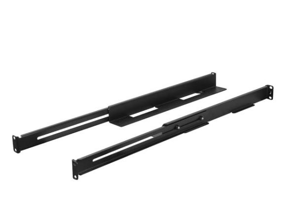 LANBERG SADA KOĽAJNÍC PRO MONTÁŽ DO RACKU 19" POSUVNÁ 397-680 MM ČIERNA 